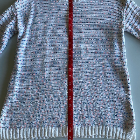 Talbots Petite Multicolored Oversized Knit Sweater, Size Petite P (Small) 🤍 - Picture 13 of 14